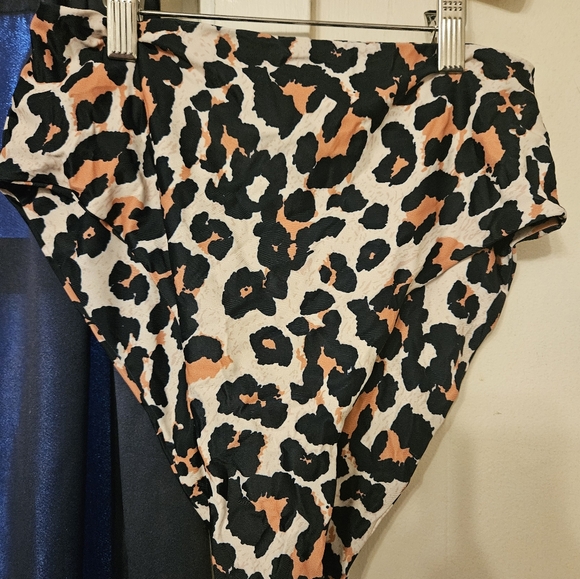 Blooming Jelly Womens High Waisted Bikini Set Tie Knot High Rise Two Piece NWT - Picture 4 of 6